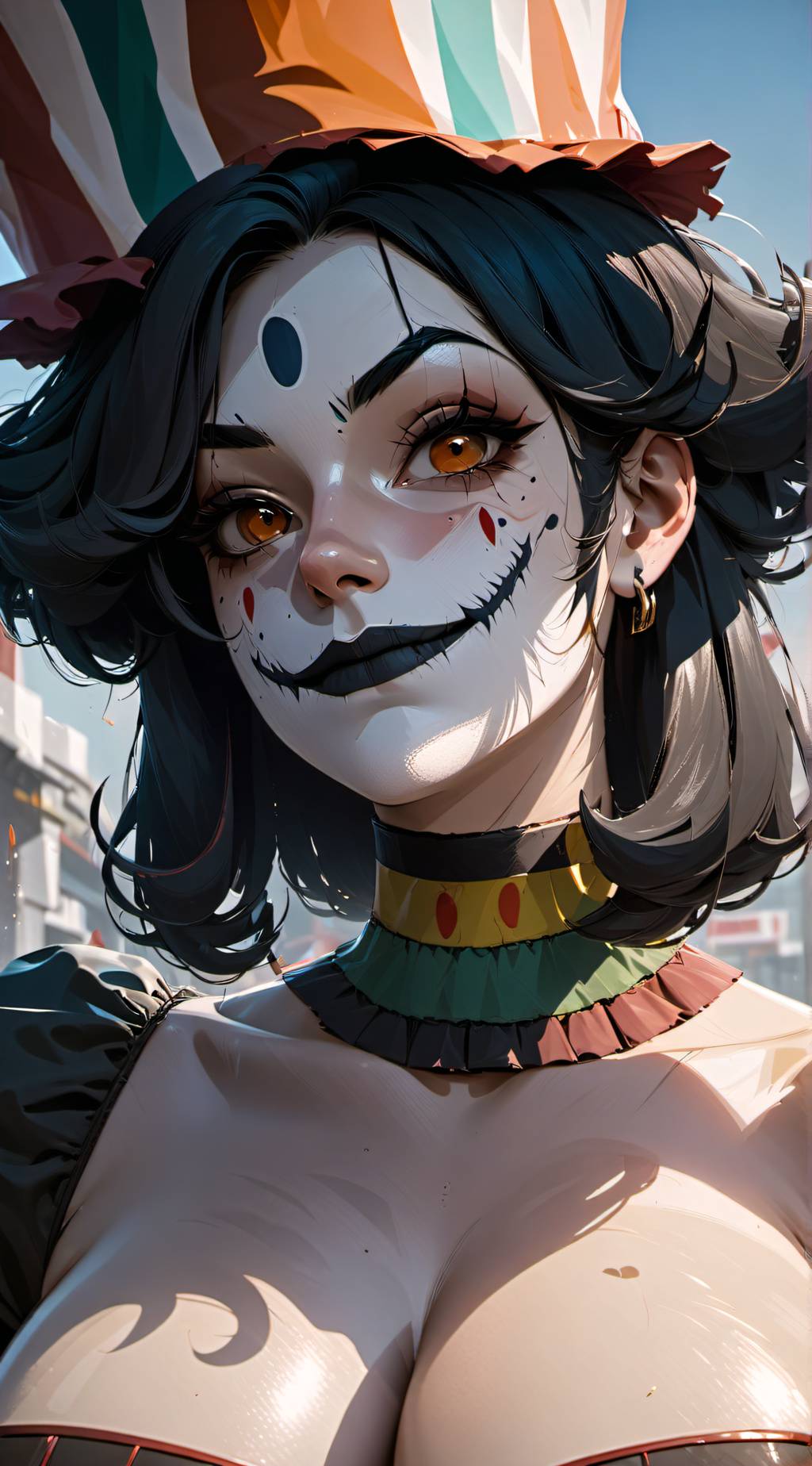 ai character: Blinky The Clown background