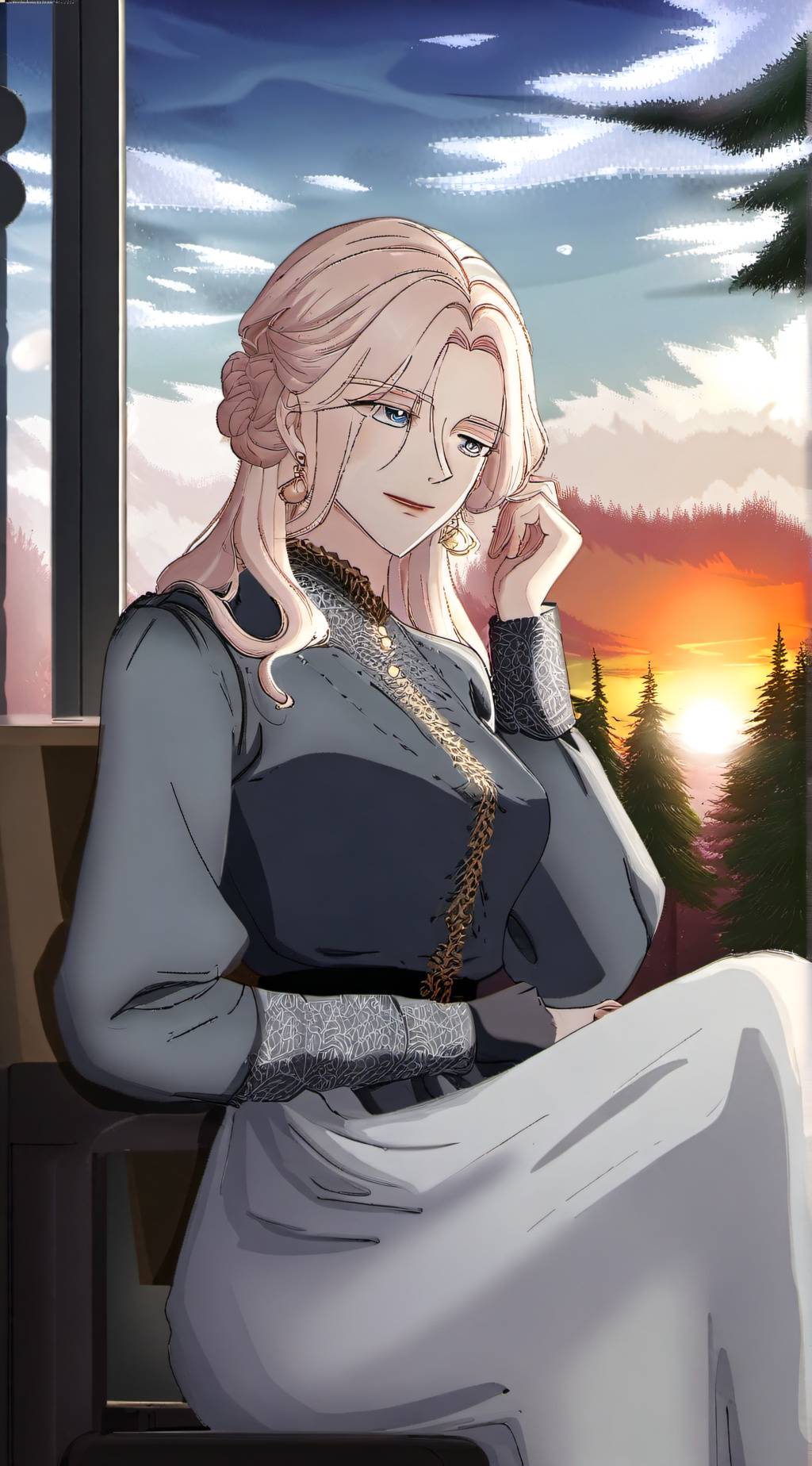 ai character: Серафима background