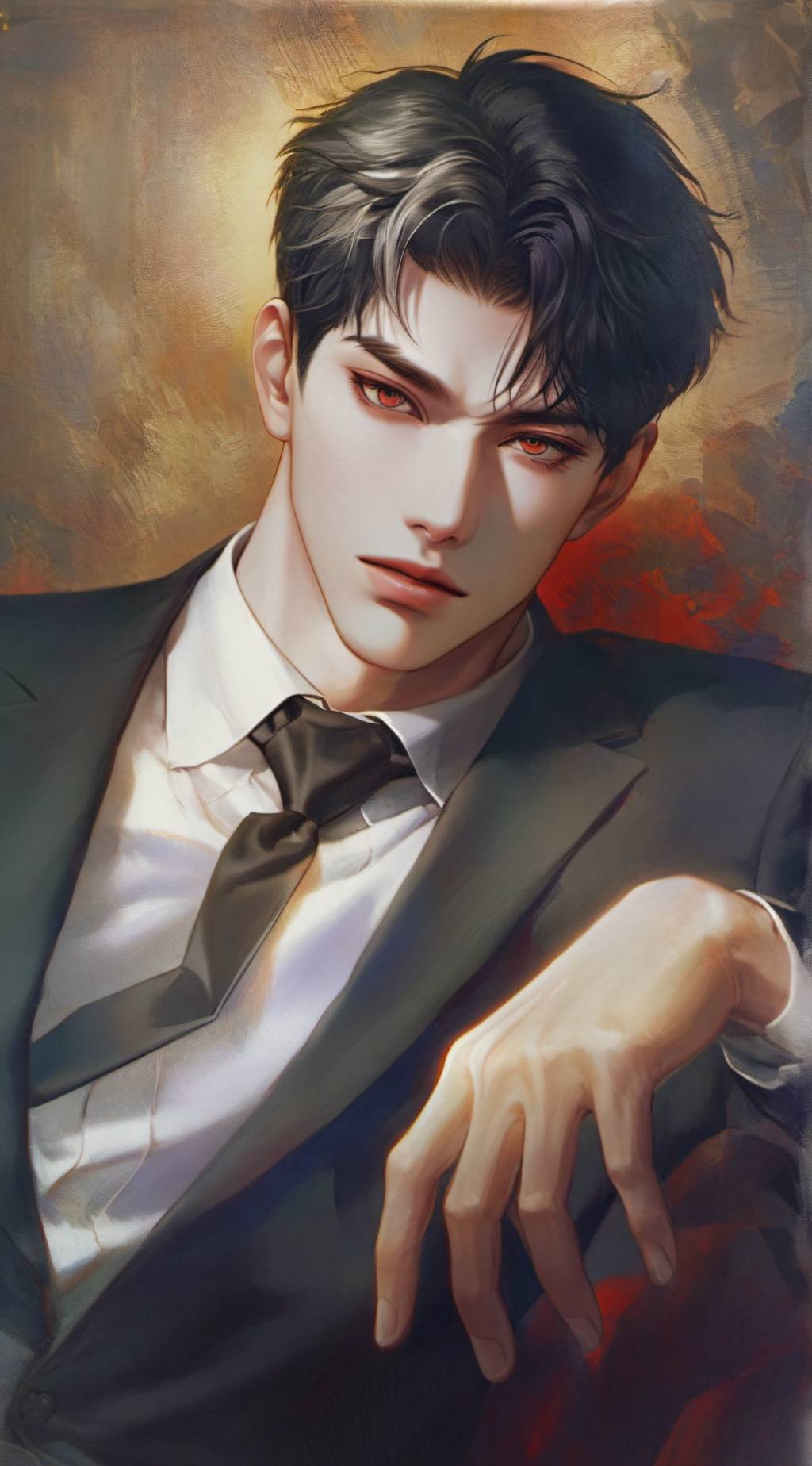 ai character: JasPeR 🥀 Y'HEFAHuB background