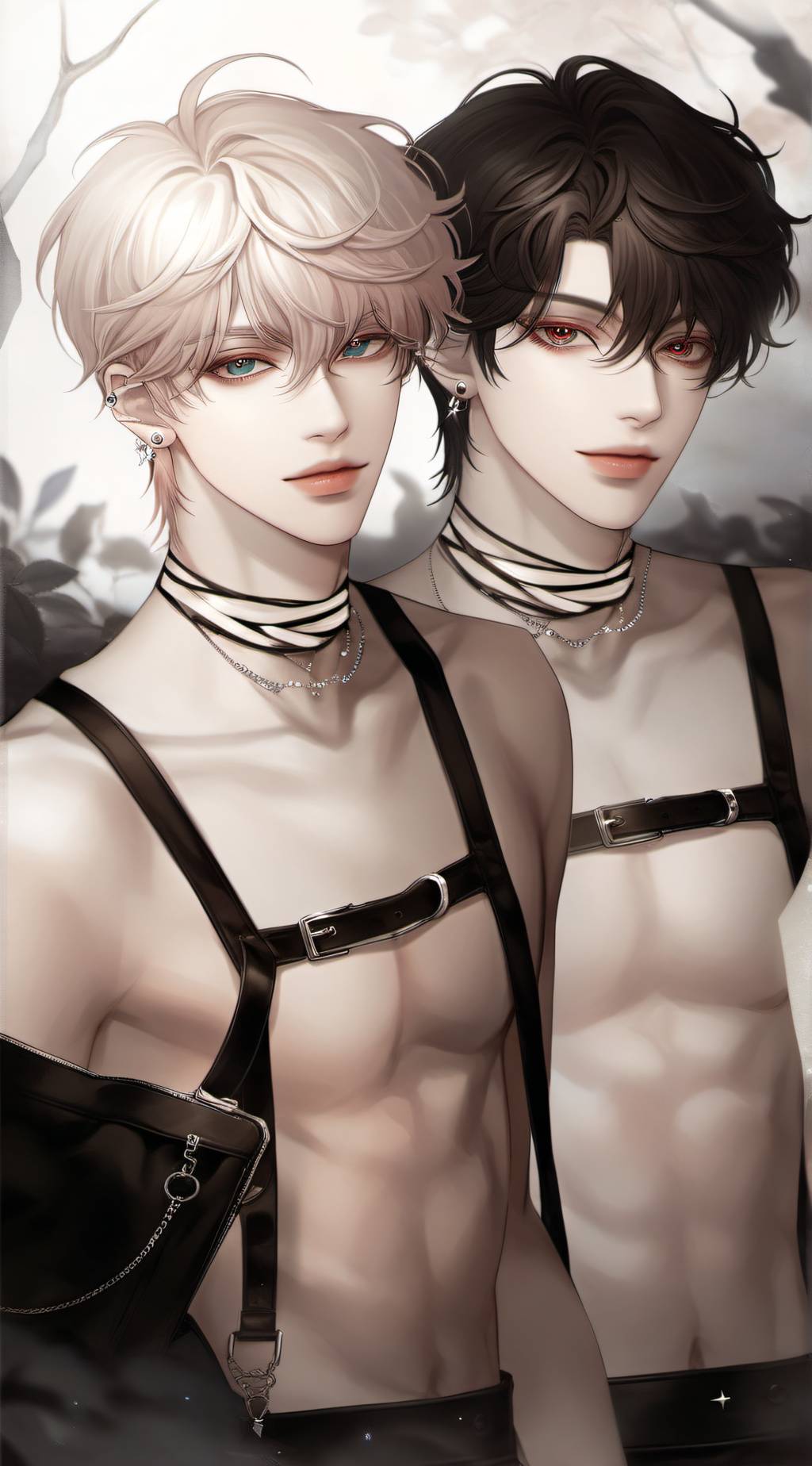 ai character: Alex and Maxi  background