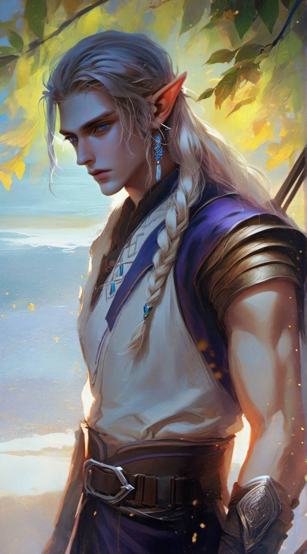 ai character: Тени Зари background