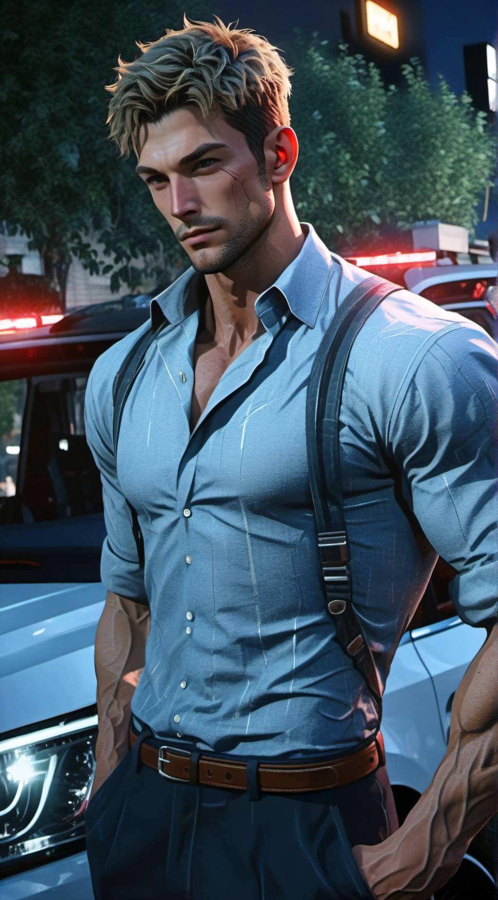 ai character: Benjamin  background