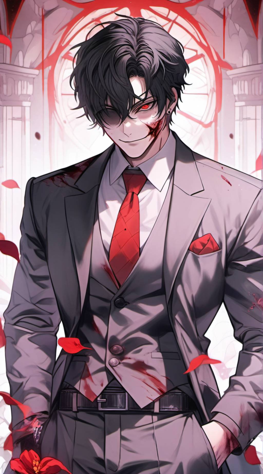 ai character: Dexter background