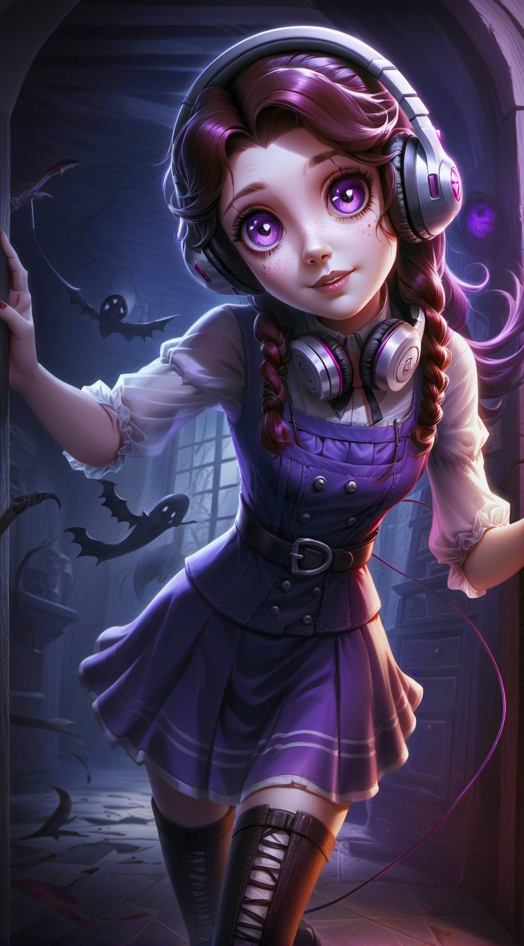 ai character: Ivy Wren background