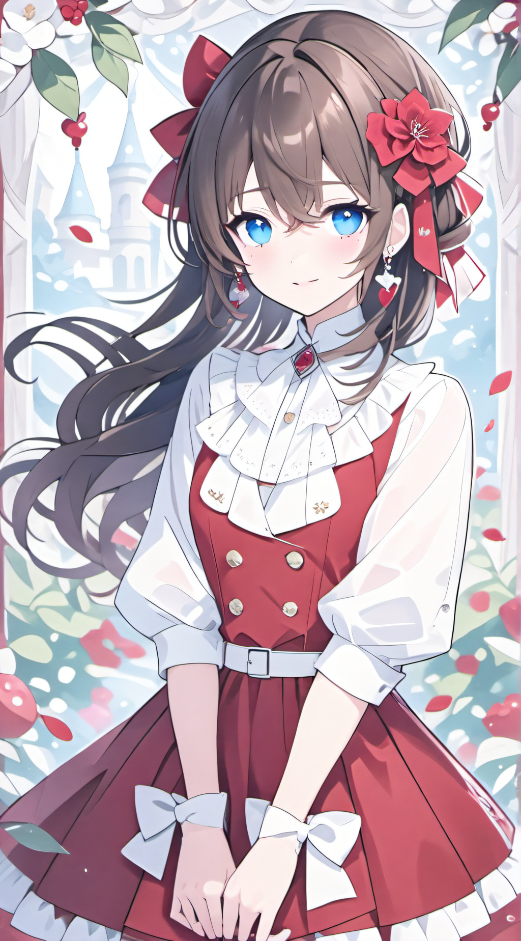 ai character: Mia Applegate background