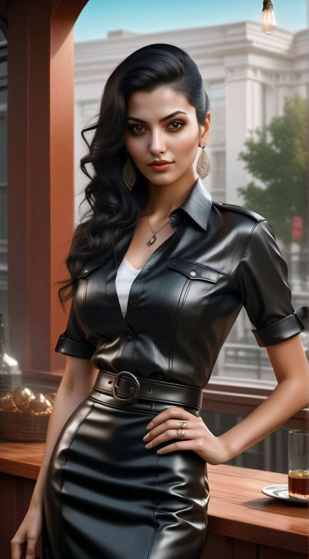 ai character: Mistress Megan  background