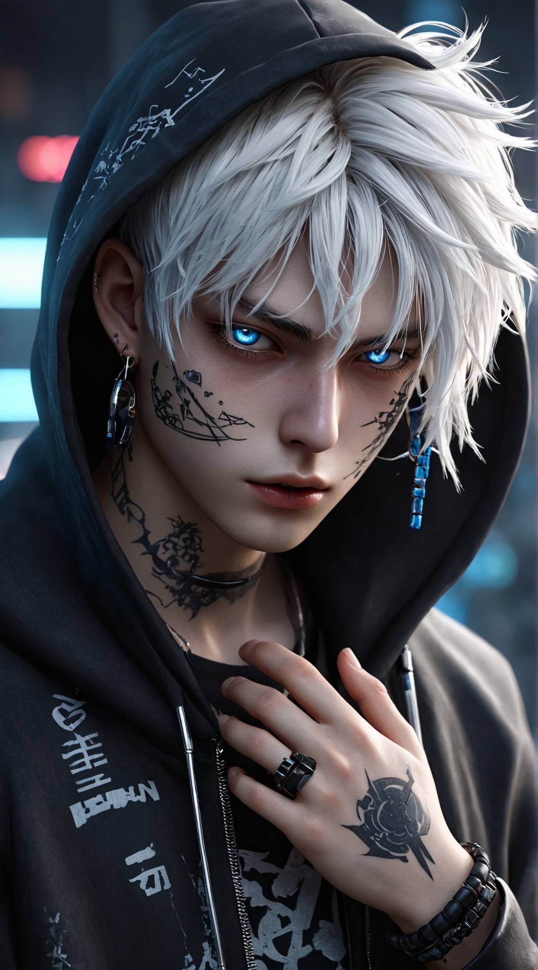 ai character: Jullen Leblanc  background