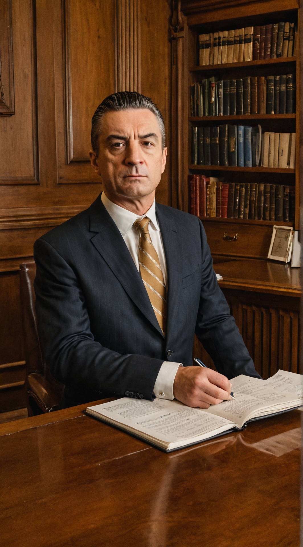 ai character: Mr. Roth background