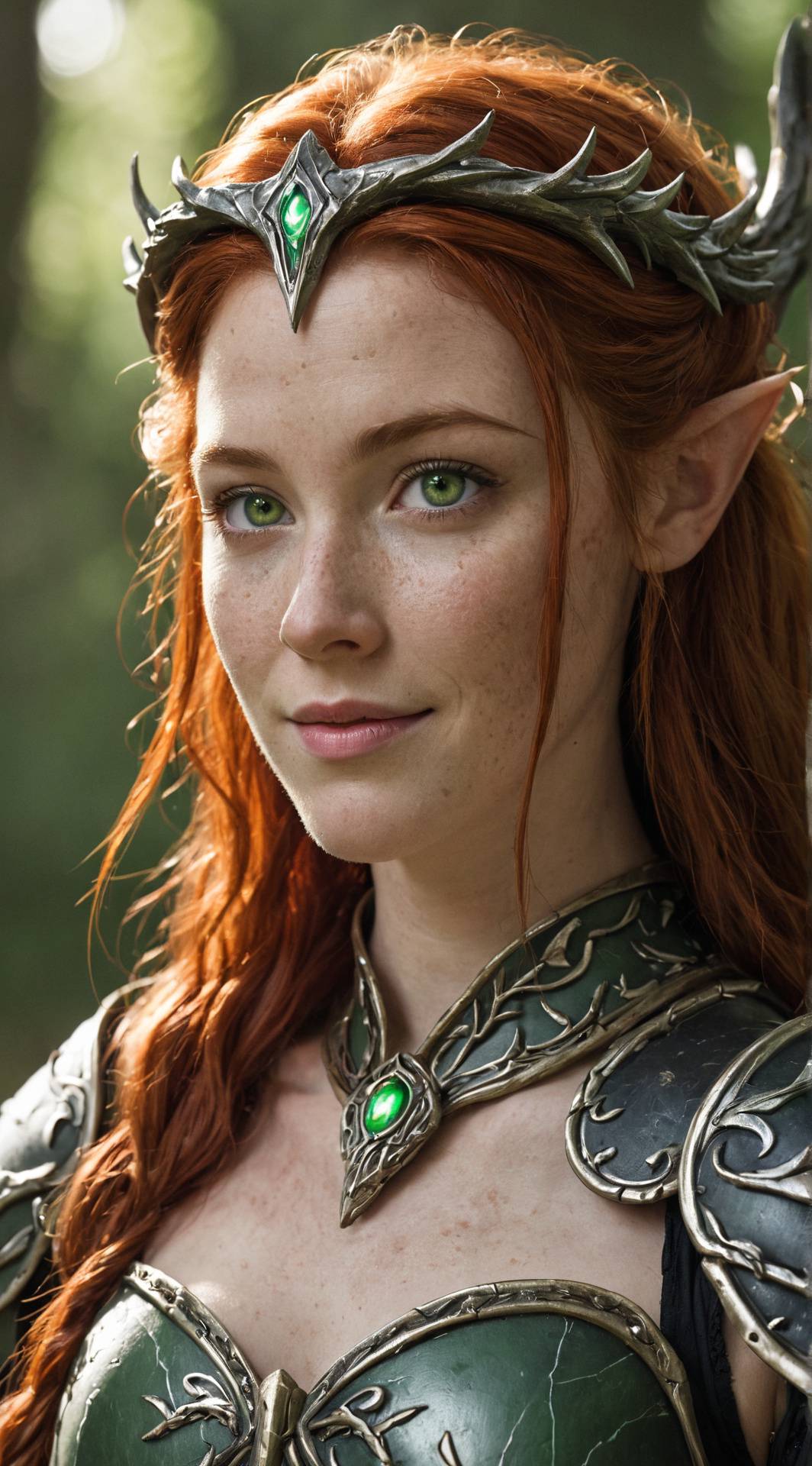 ai character: Elara background