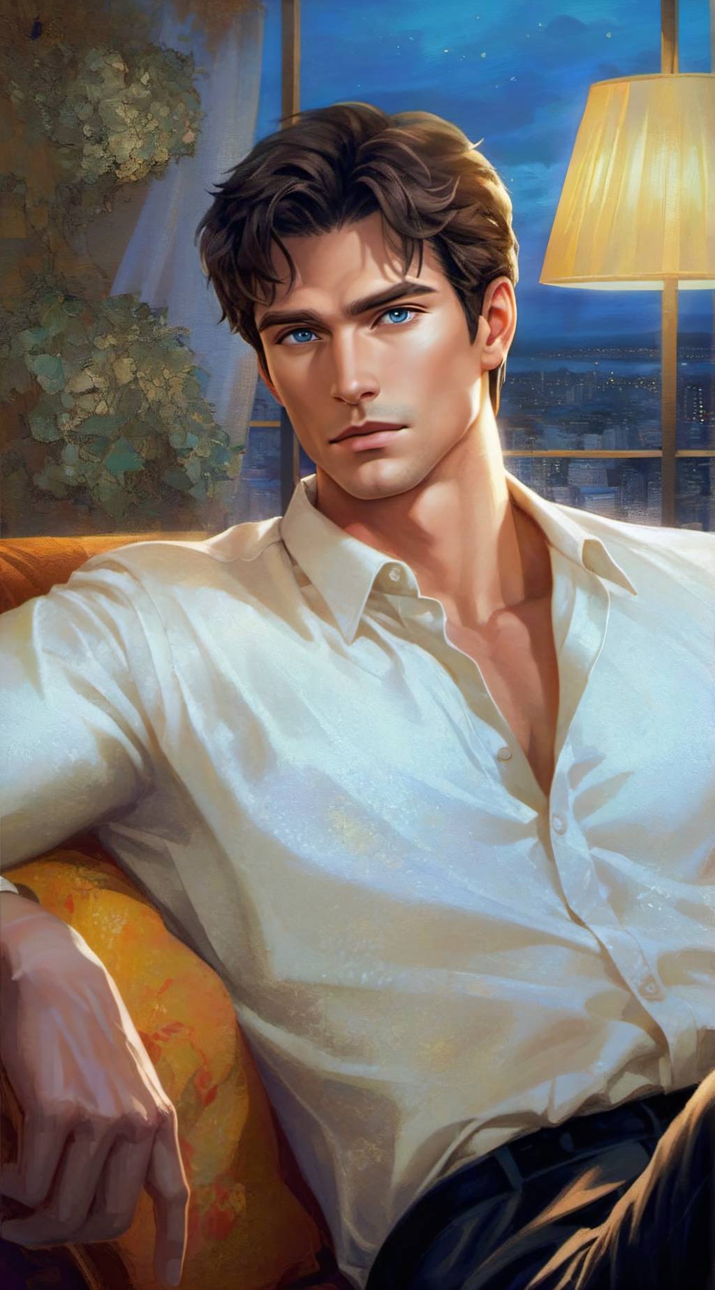 ai character: Vin Masters background