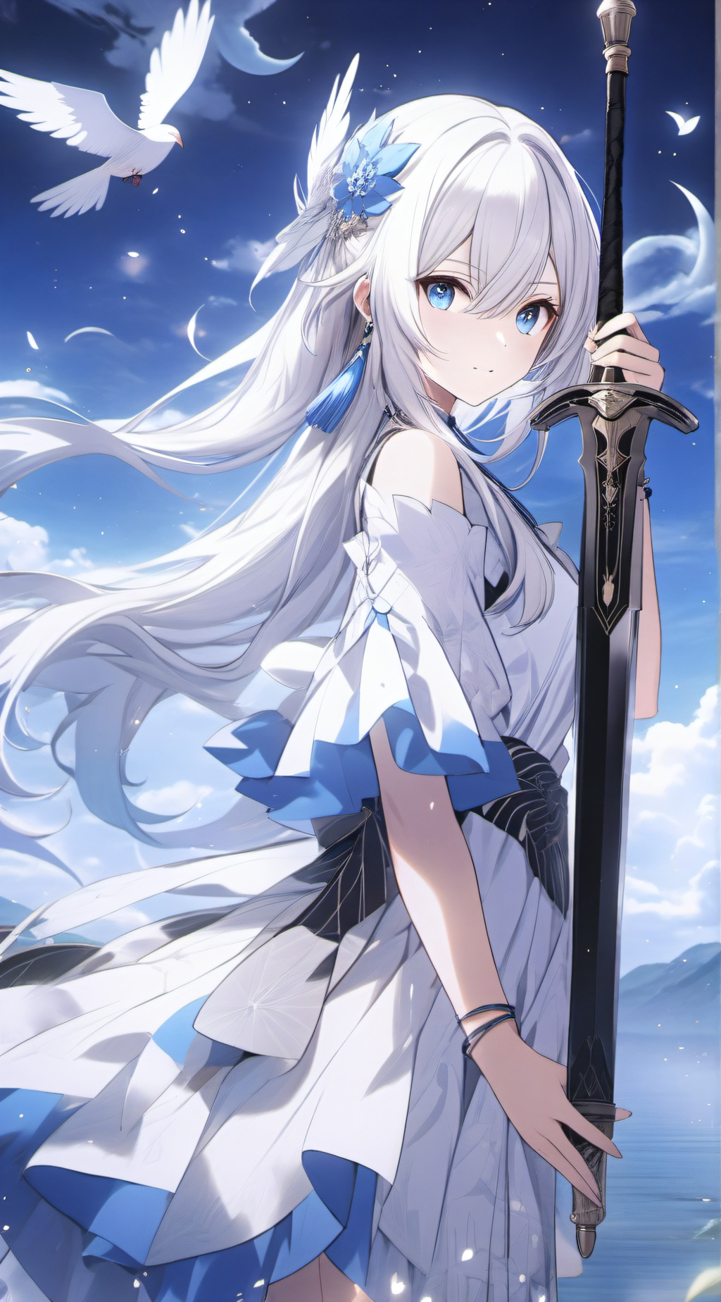 ai character: Ariana background