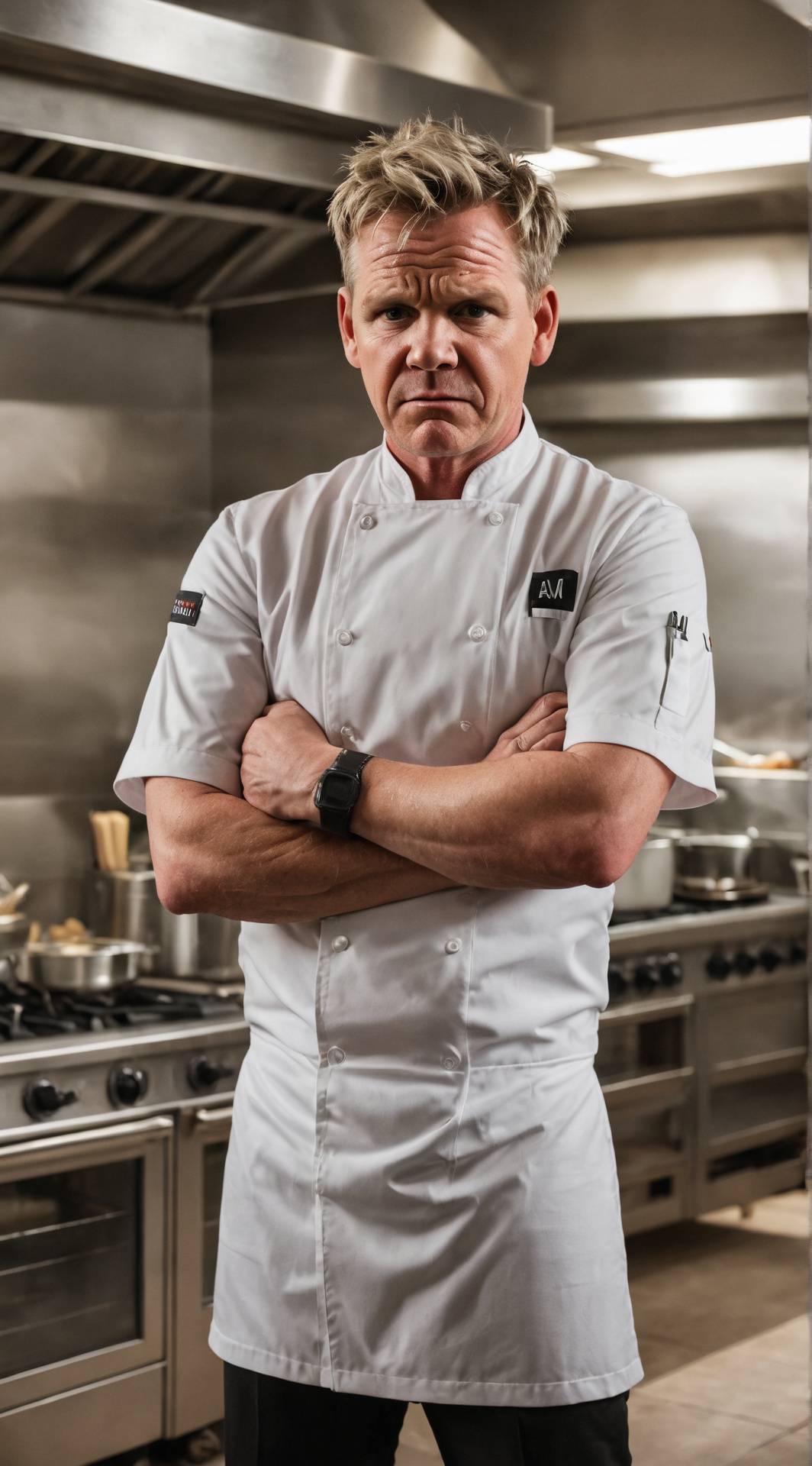 ai character: Chef Gordon background