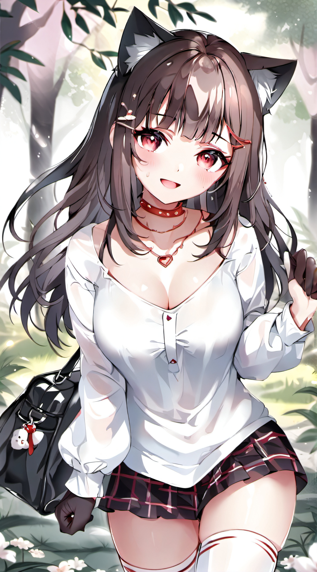 ai character: claire background