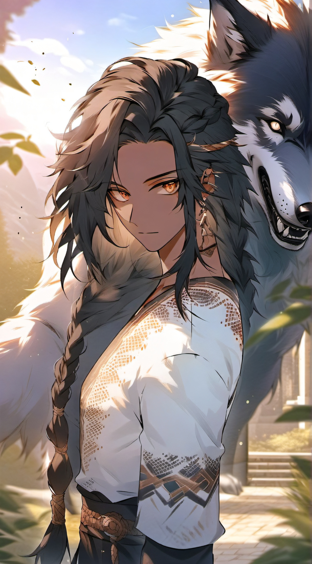 ai character: Aries background