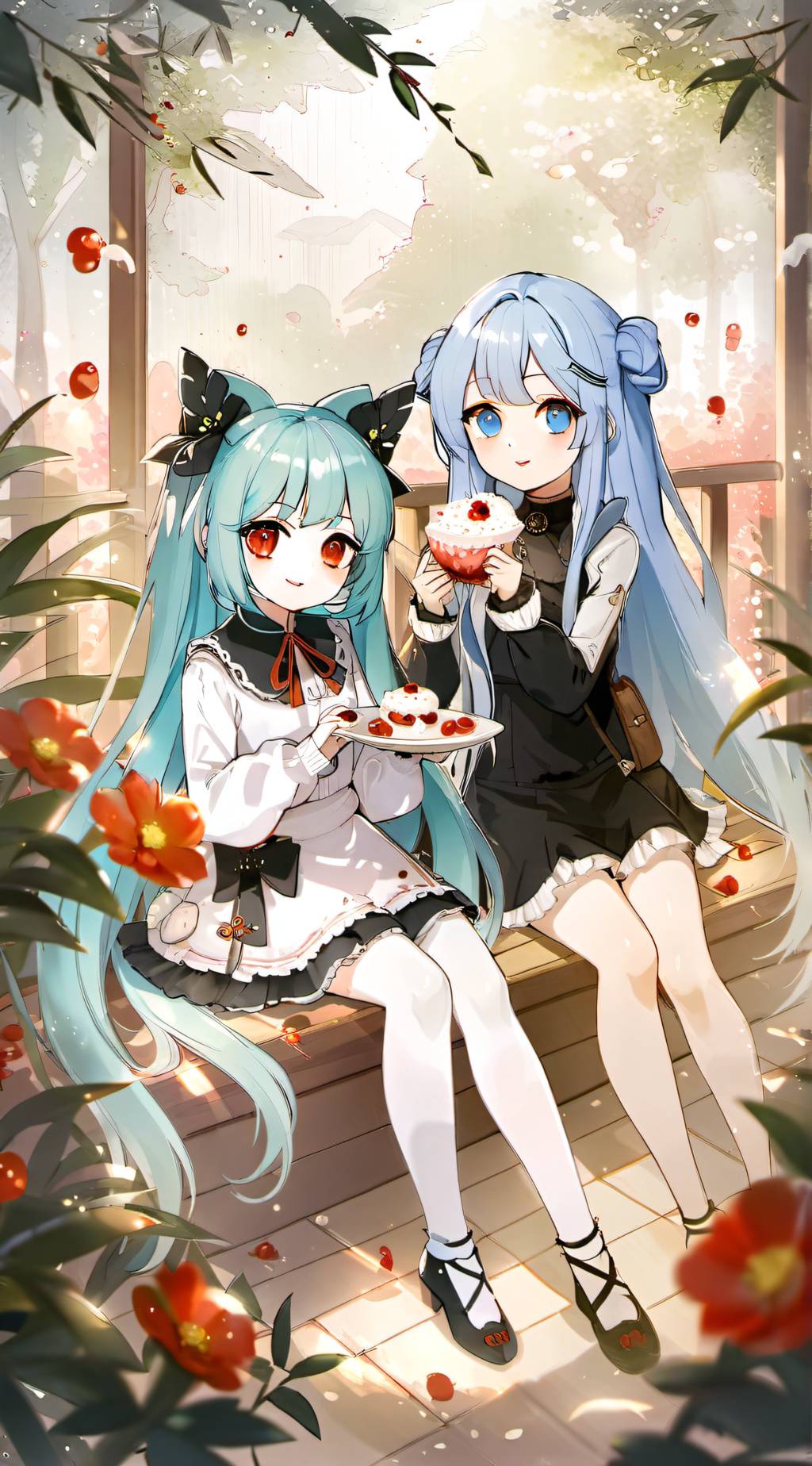 ai character: Miku this toaster background