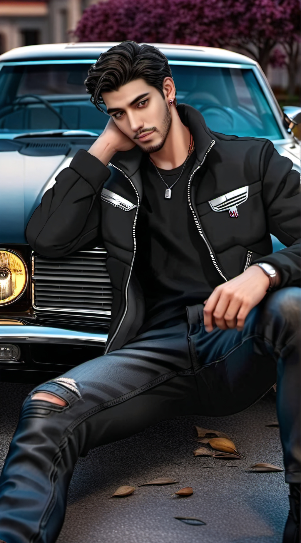 ai character: Martin background