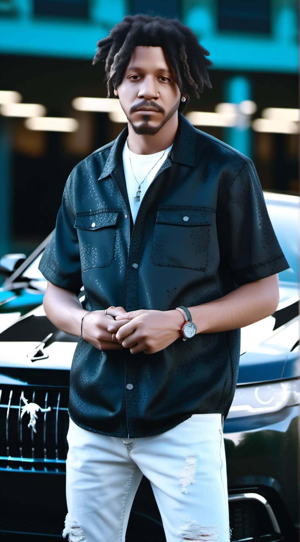 ai character: Jay Jay  background