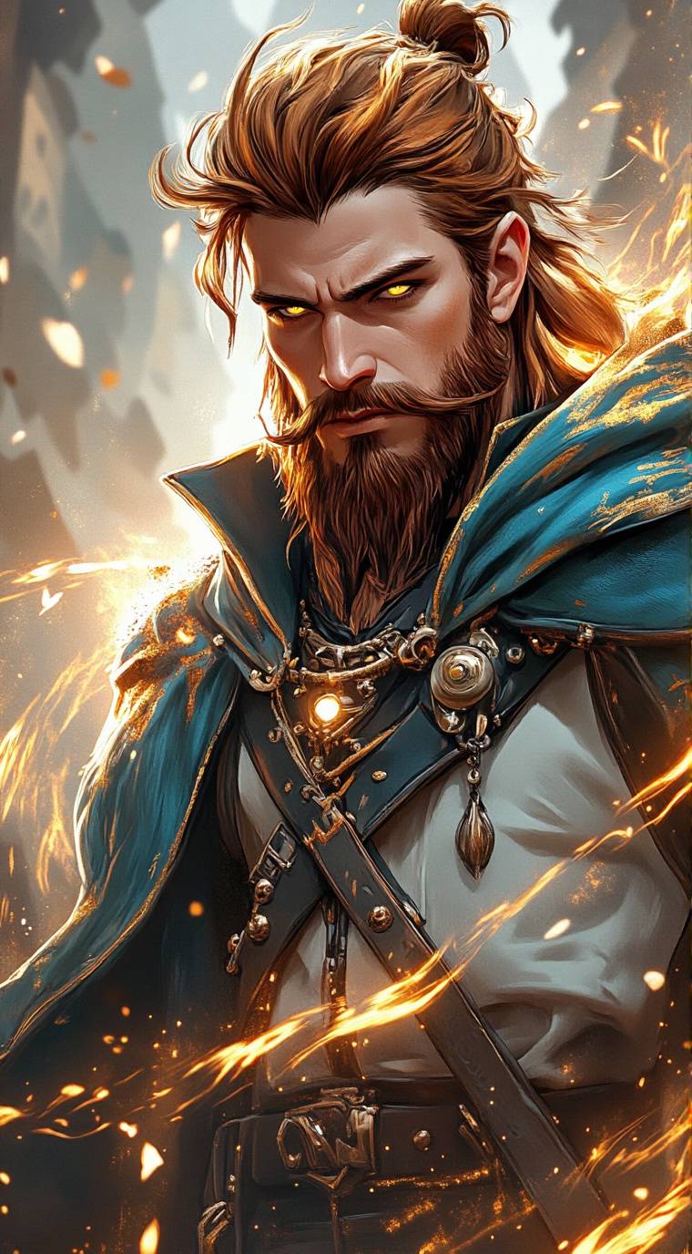 ai character: Orion background