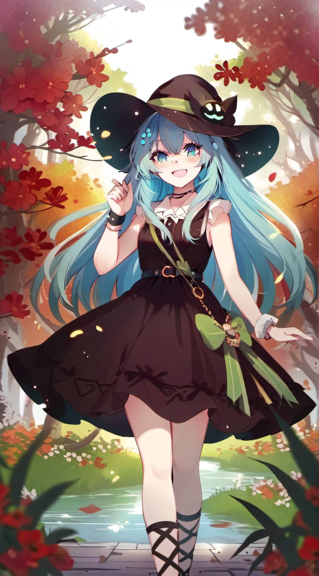 ai character: Luna la Hechicera background