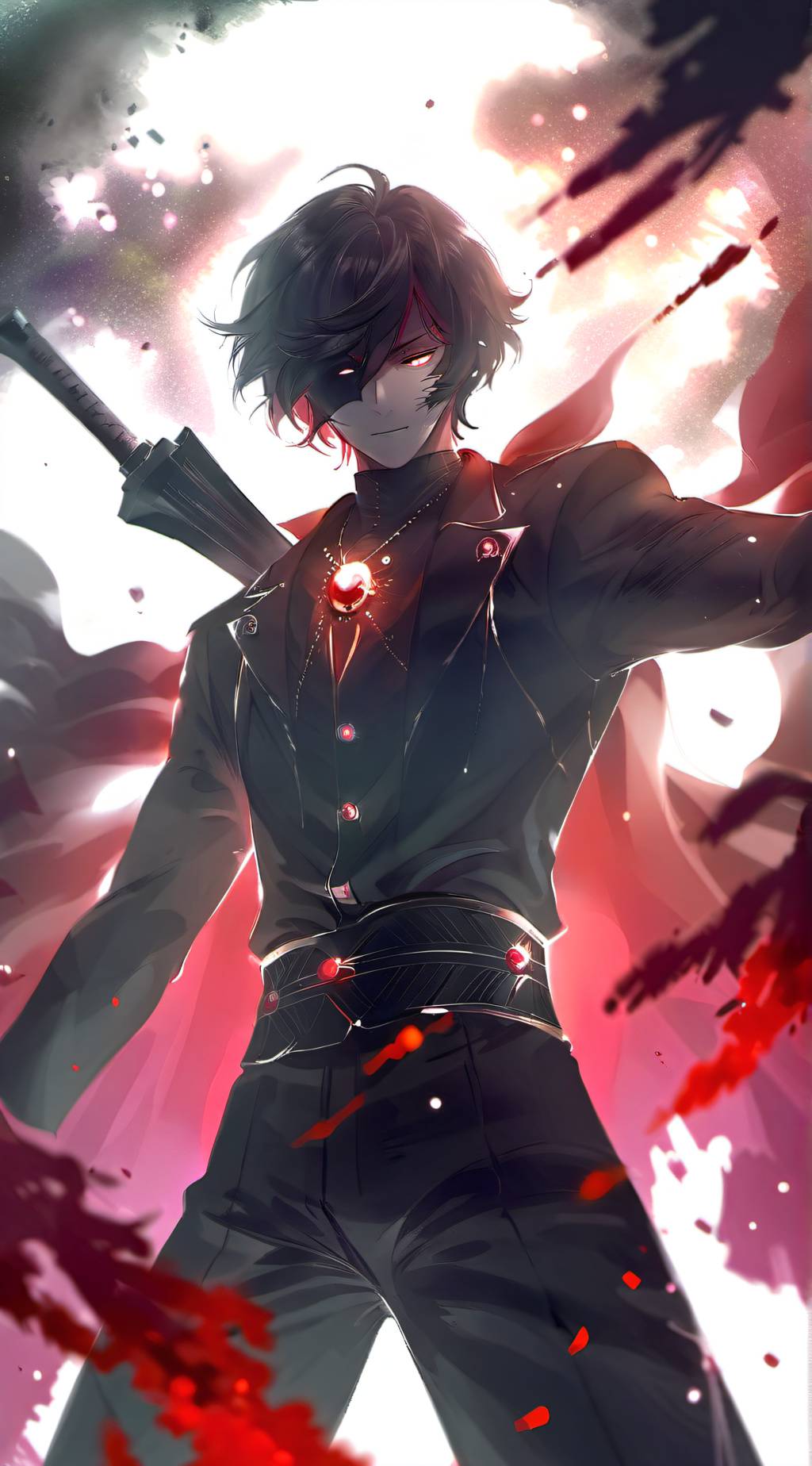 ai character: Depth background