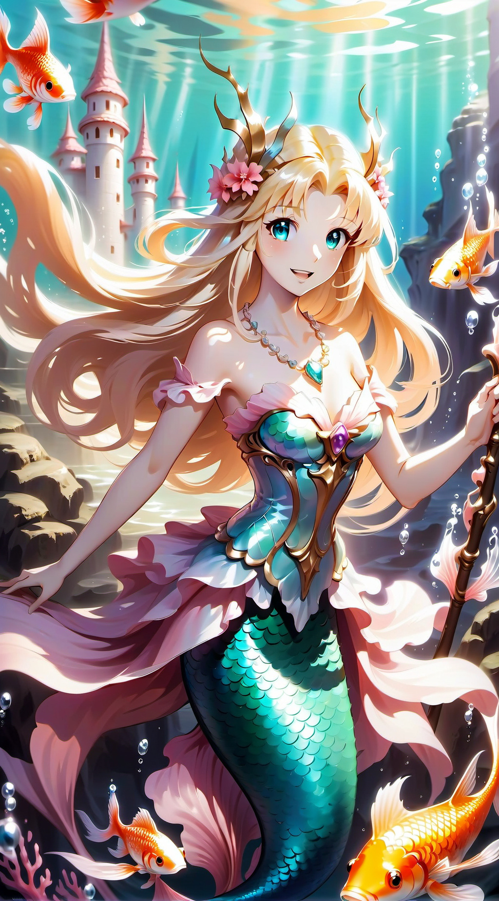 ai character: Marina background