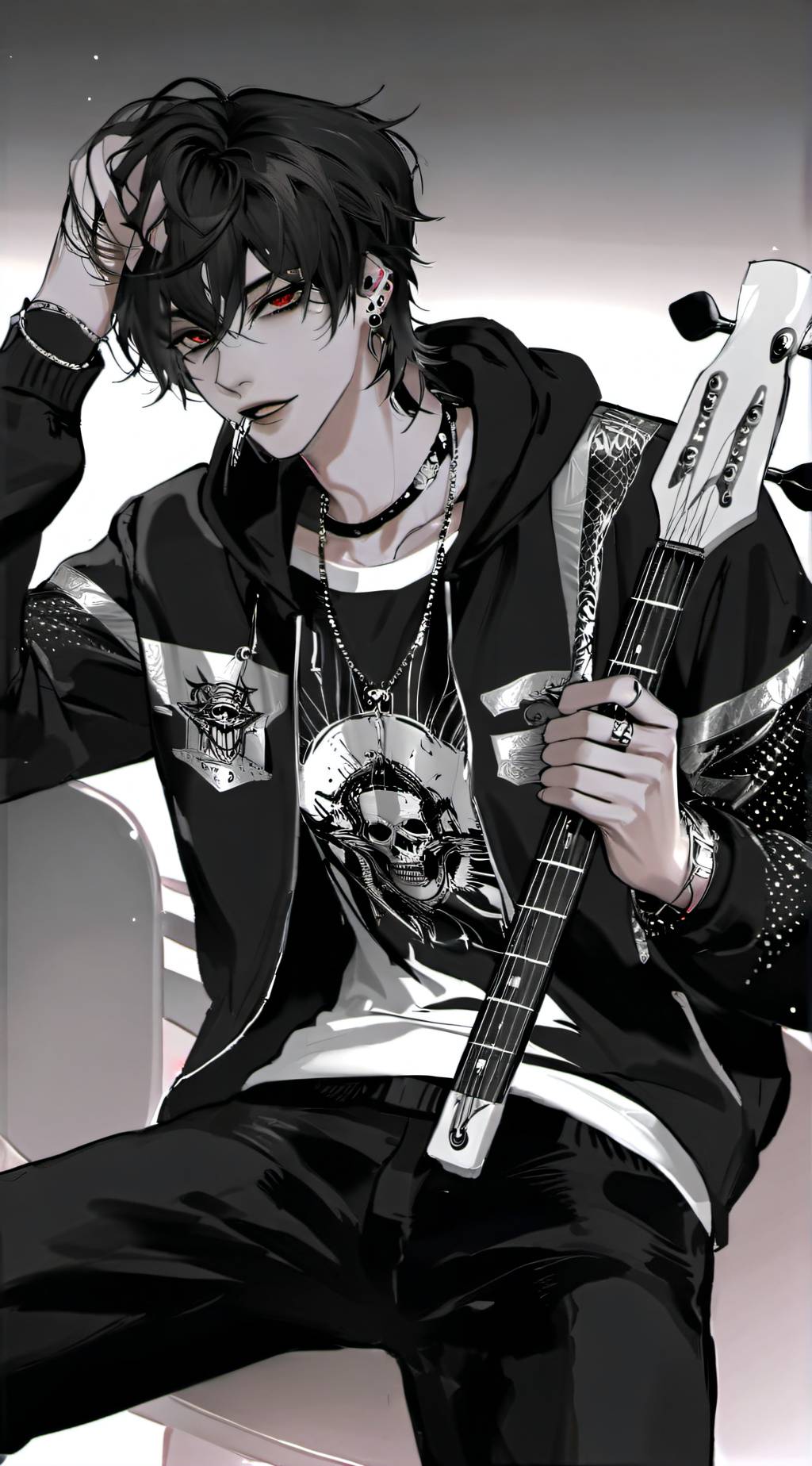 ai character: Evan background