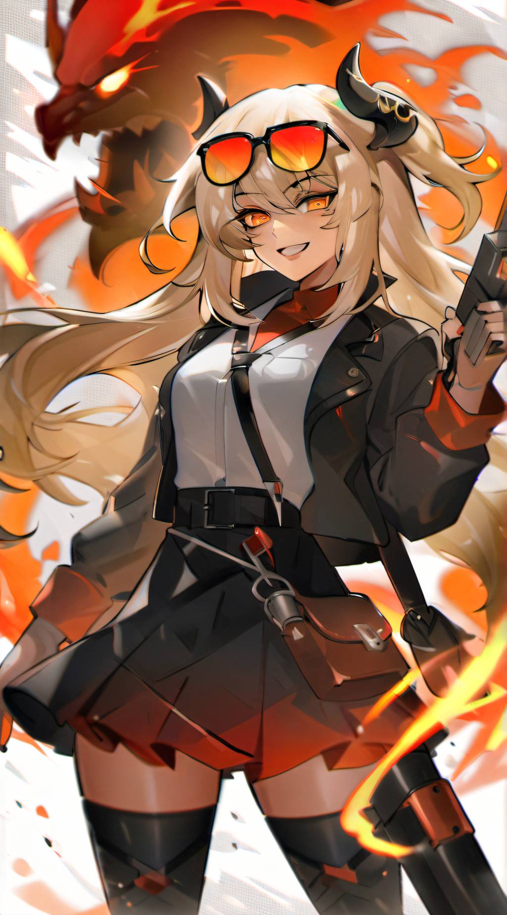 ai character: Burnice background