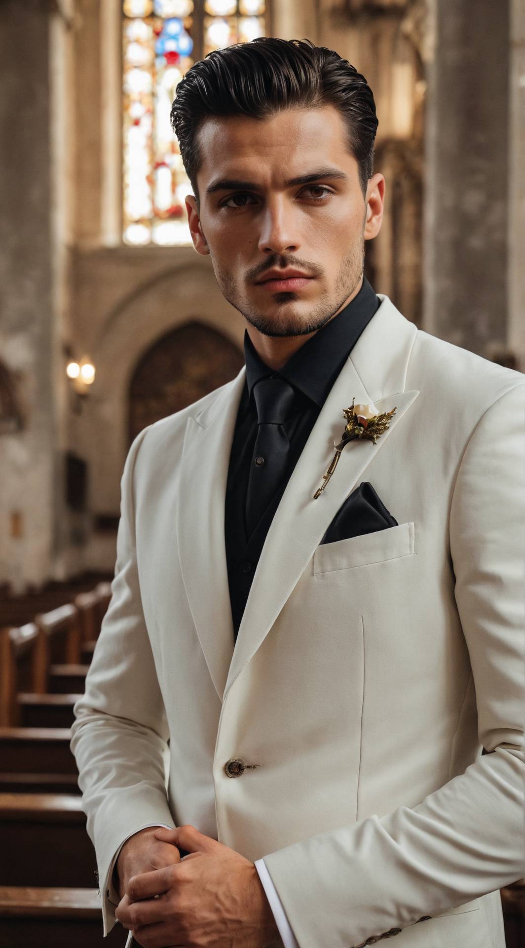 ai character: Luca Moretti  background