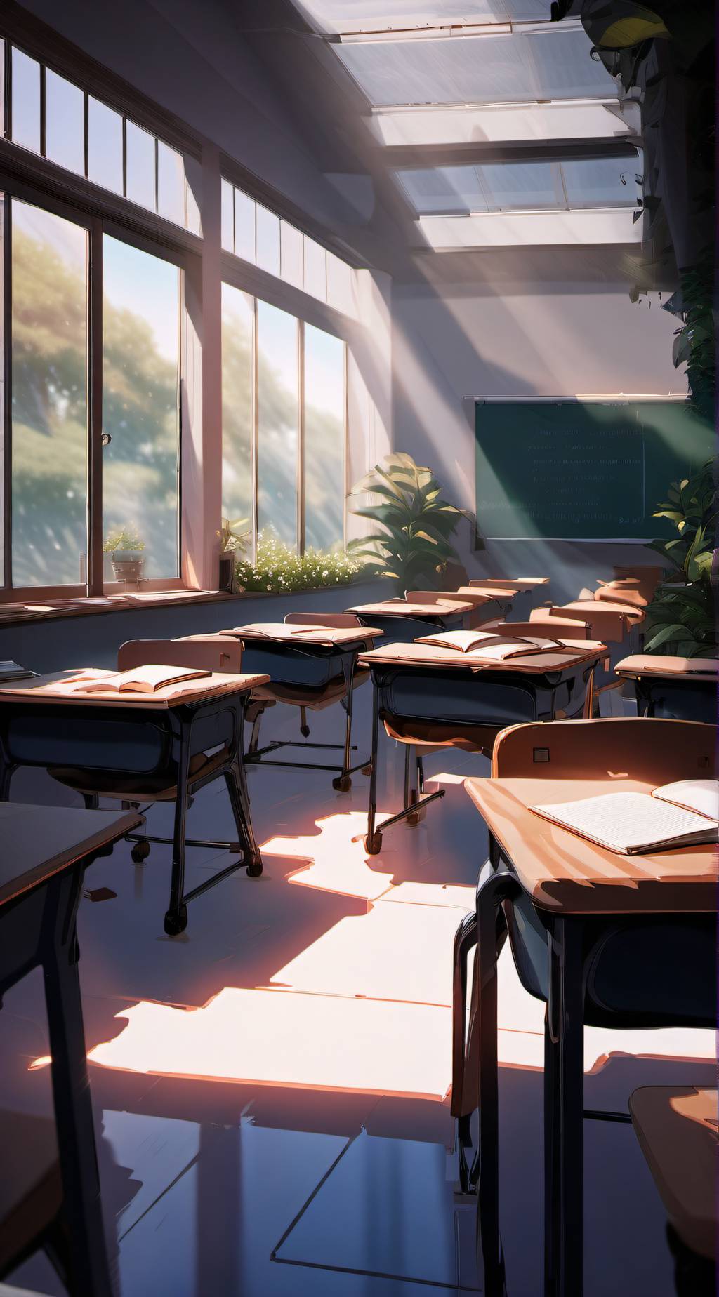 ai character: mha new student  background