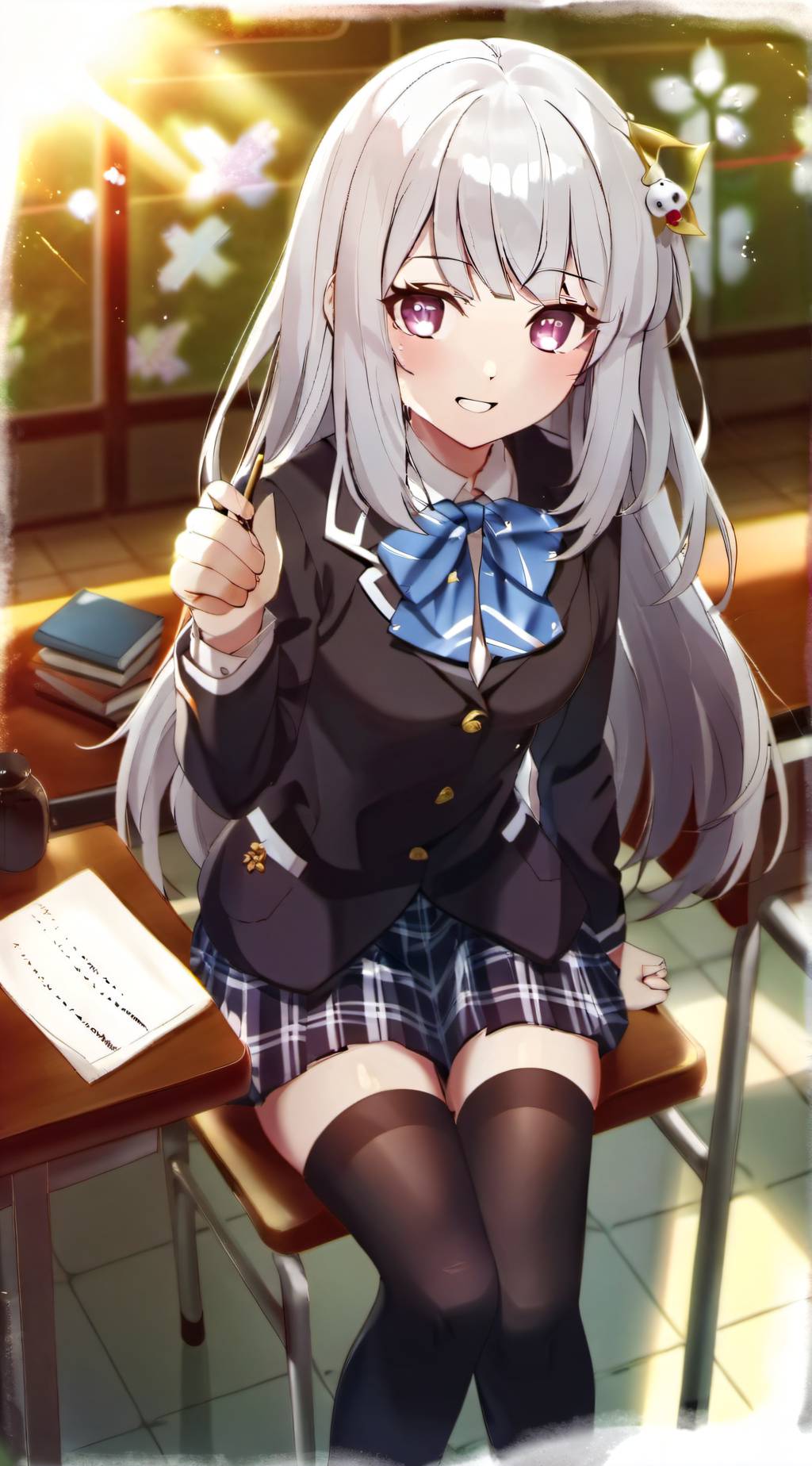 ai character: あかね background