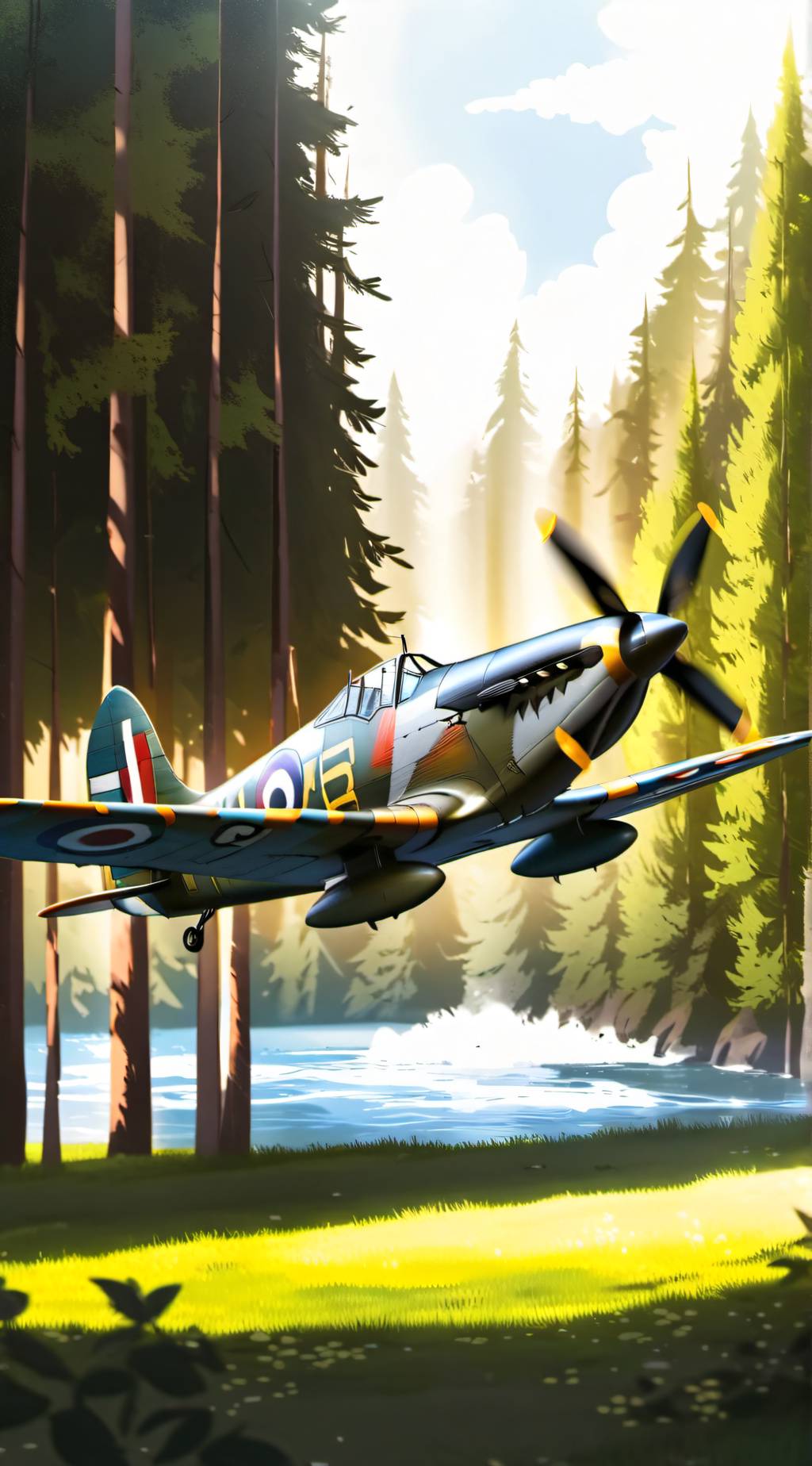 ai character: spitfire background