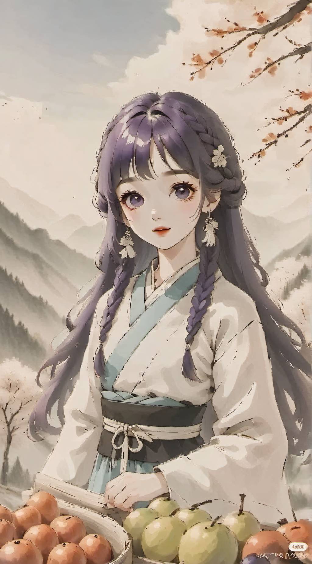 ai character: 王亿柔 background