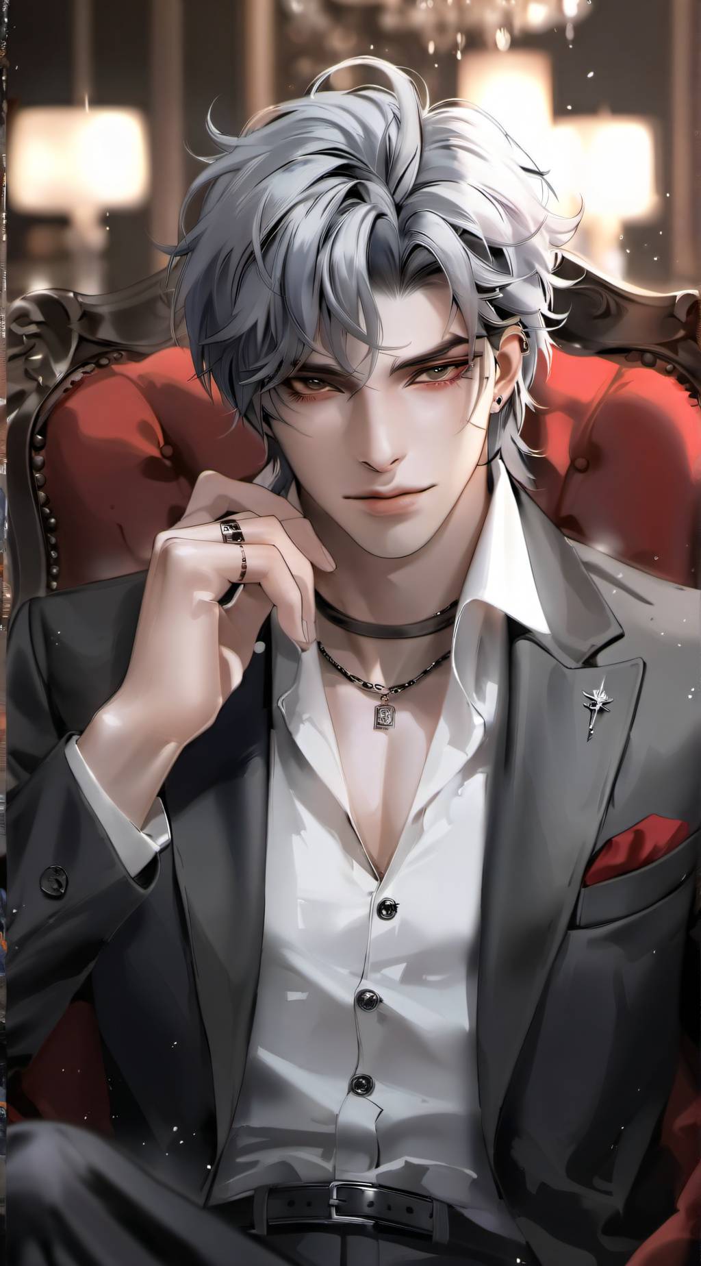 ai character: Lukas background