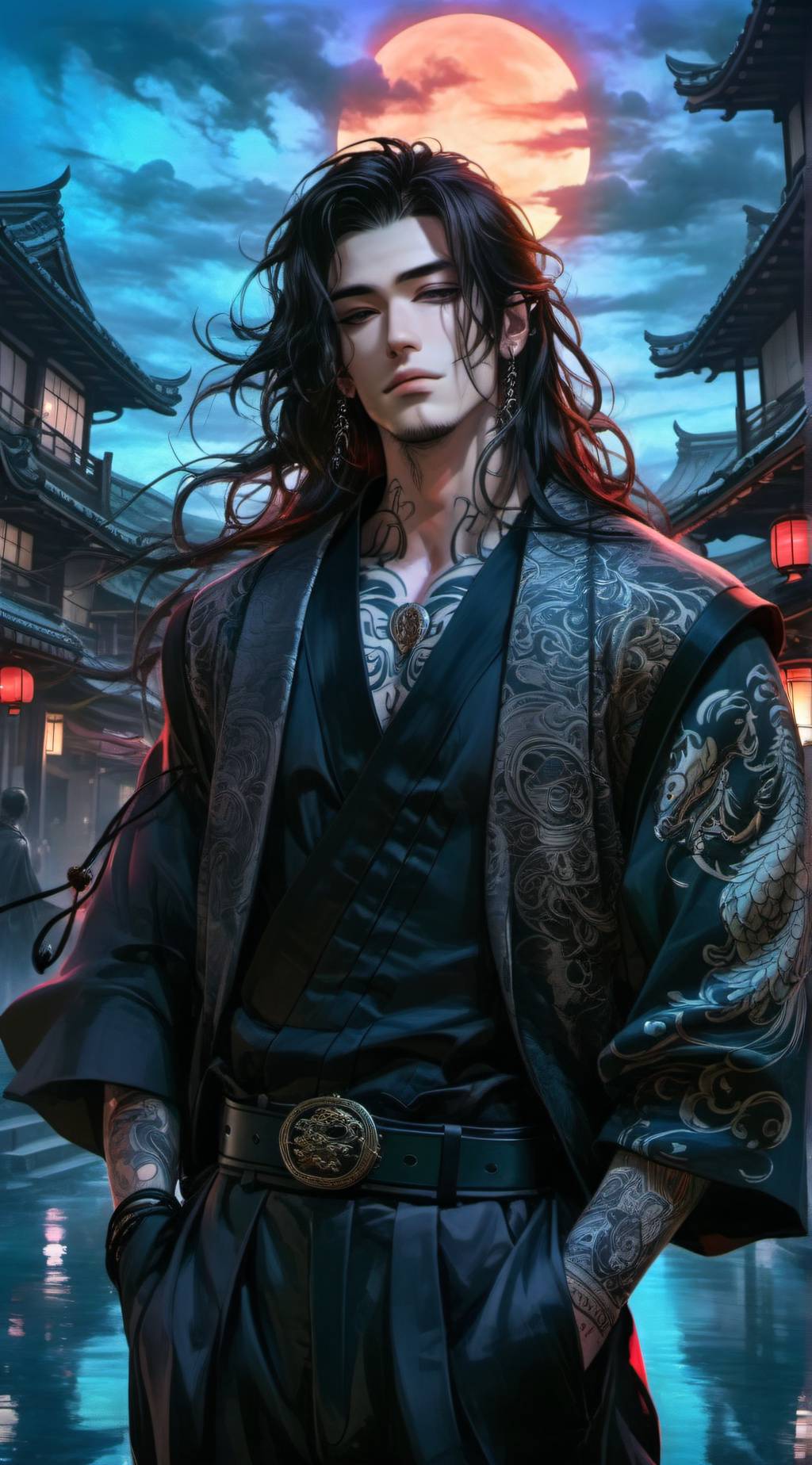 ai character: Бродяги background