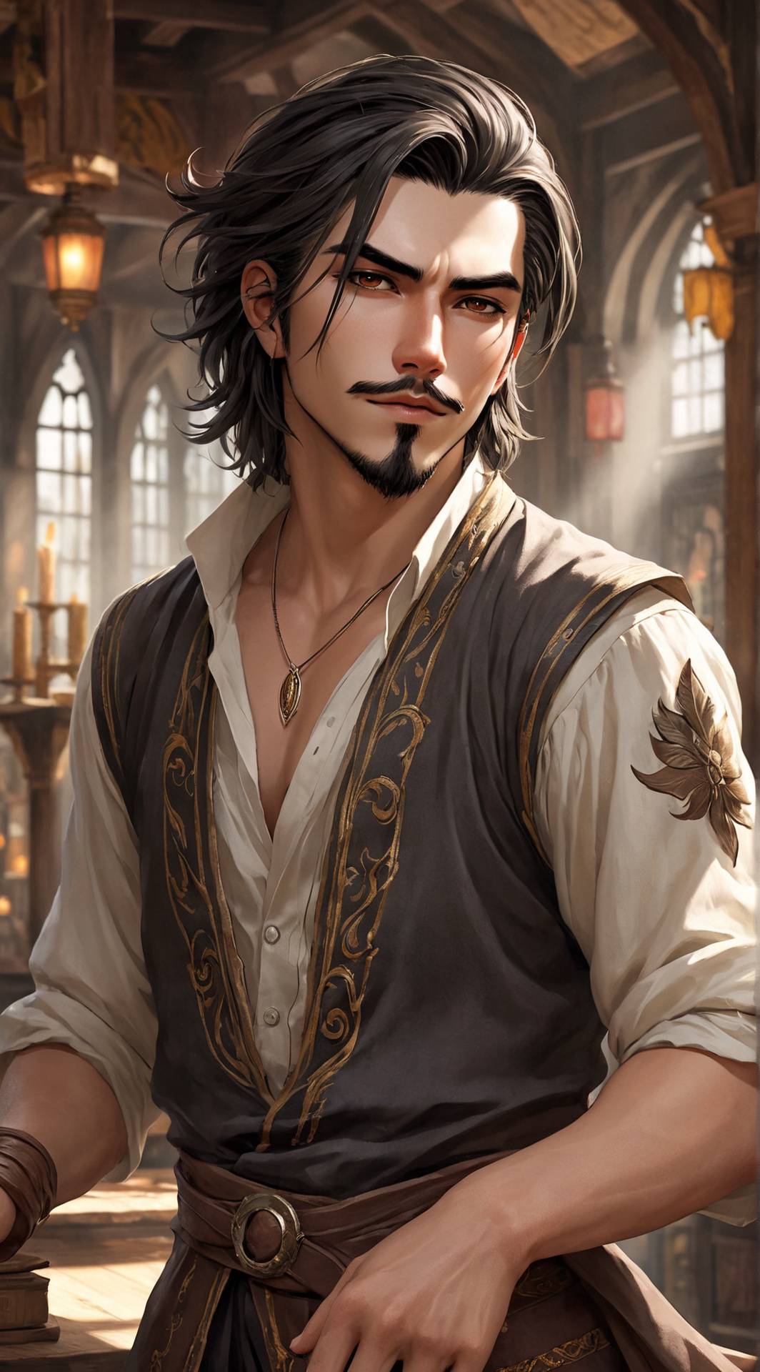 ai character: Rip'Vaun (DnD) background