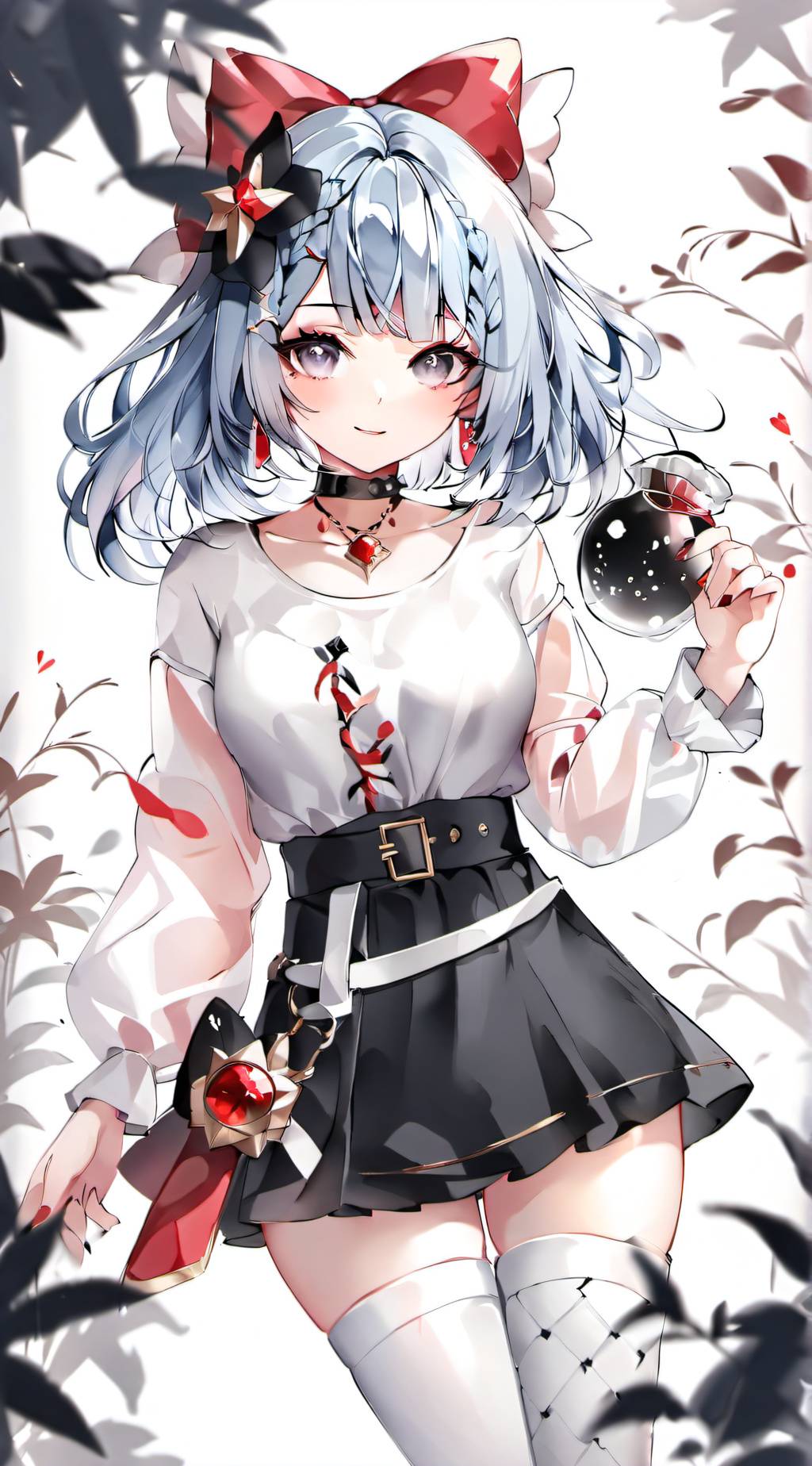 ai character: {miko-san}• background