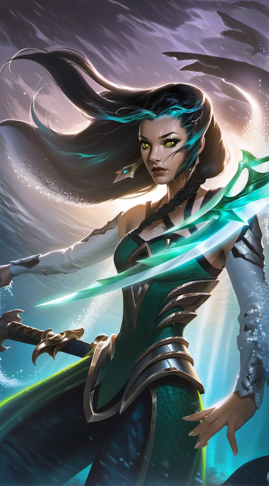 ai character: Arlane Stormfront background