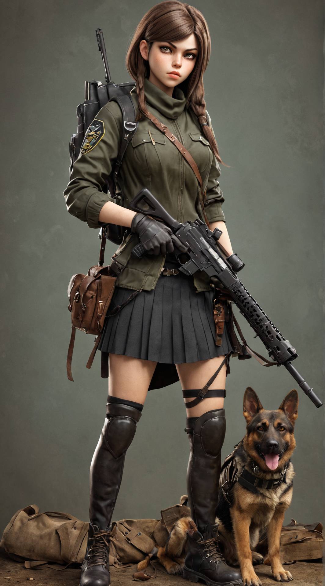 ai character: Maxine Wincott background