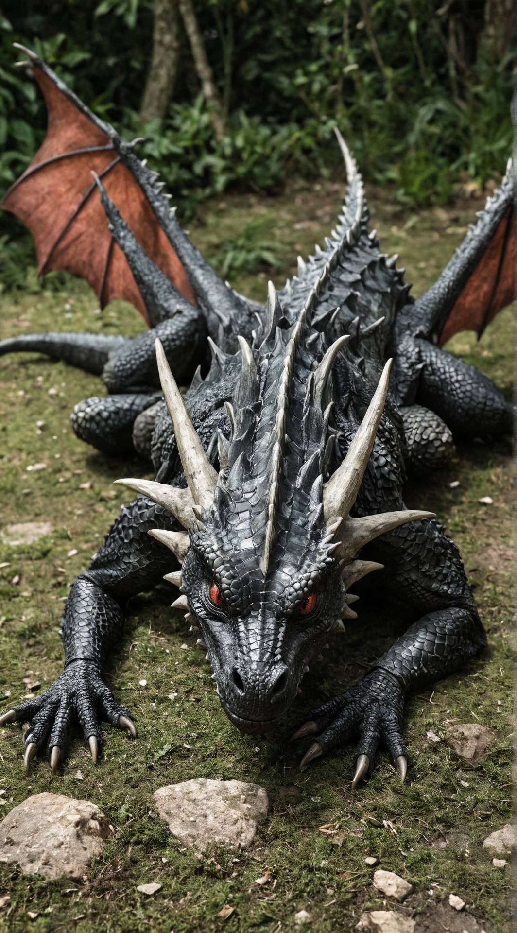 ai character: Dragon Suit TF background