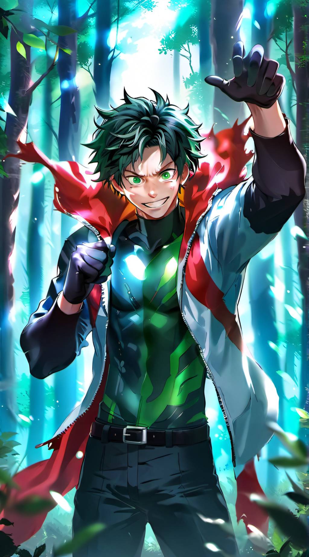 ai character: What if… Deku? background