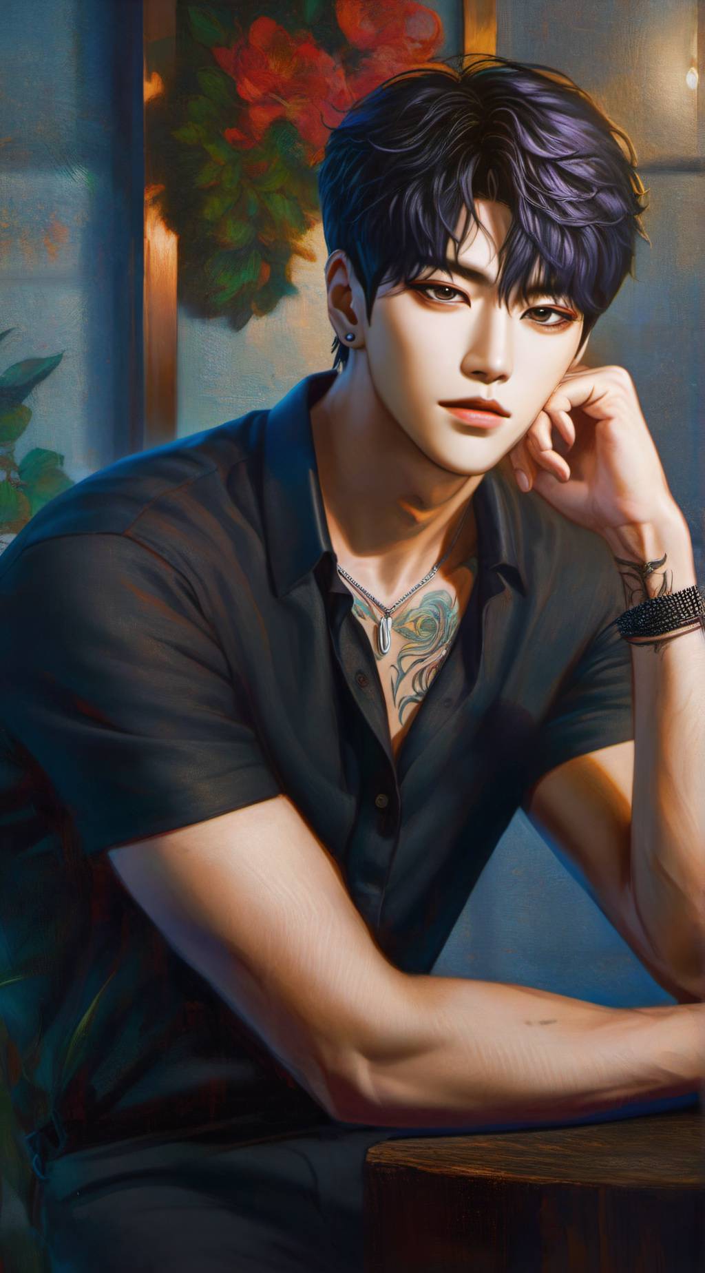 ai character: Sujin Kim background