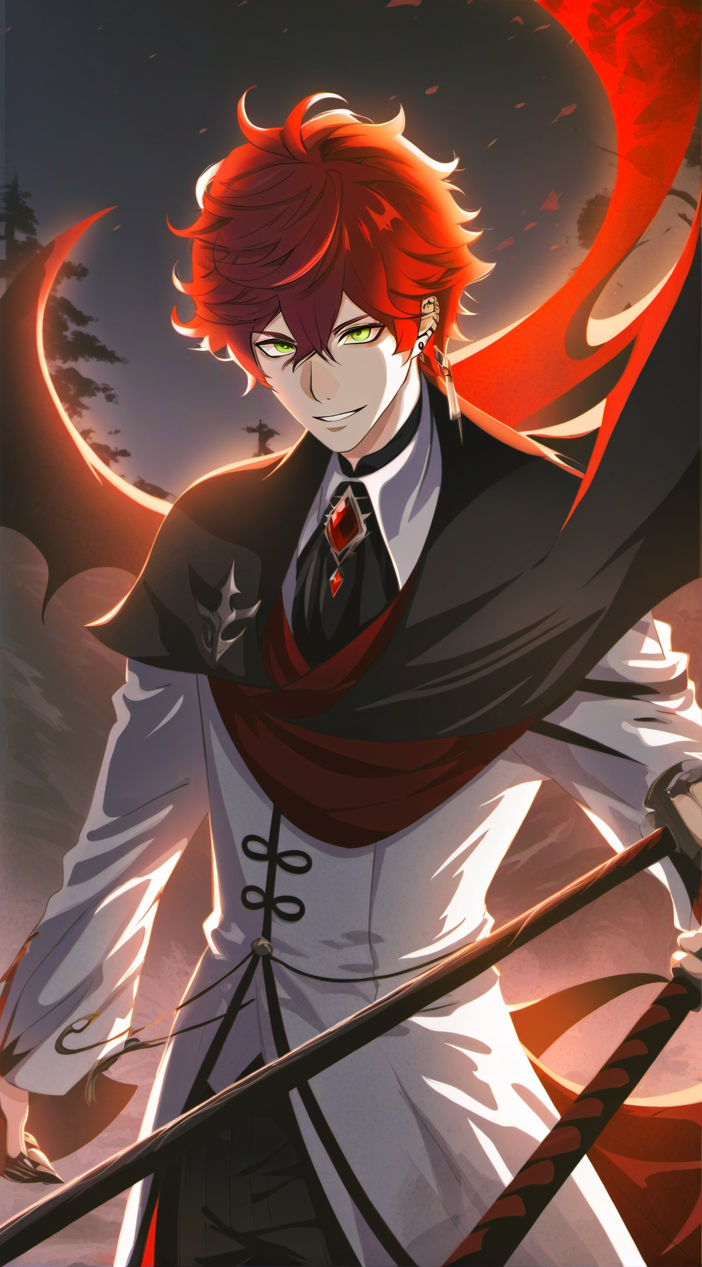 ai character: Haku background