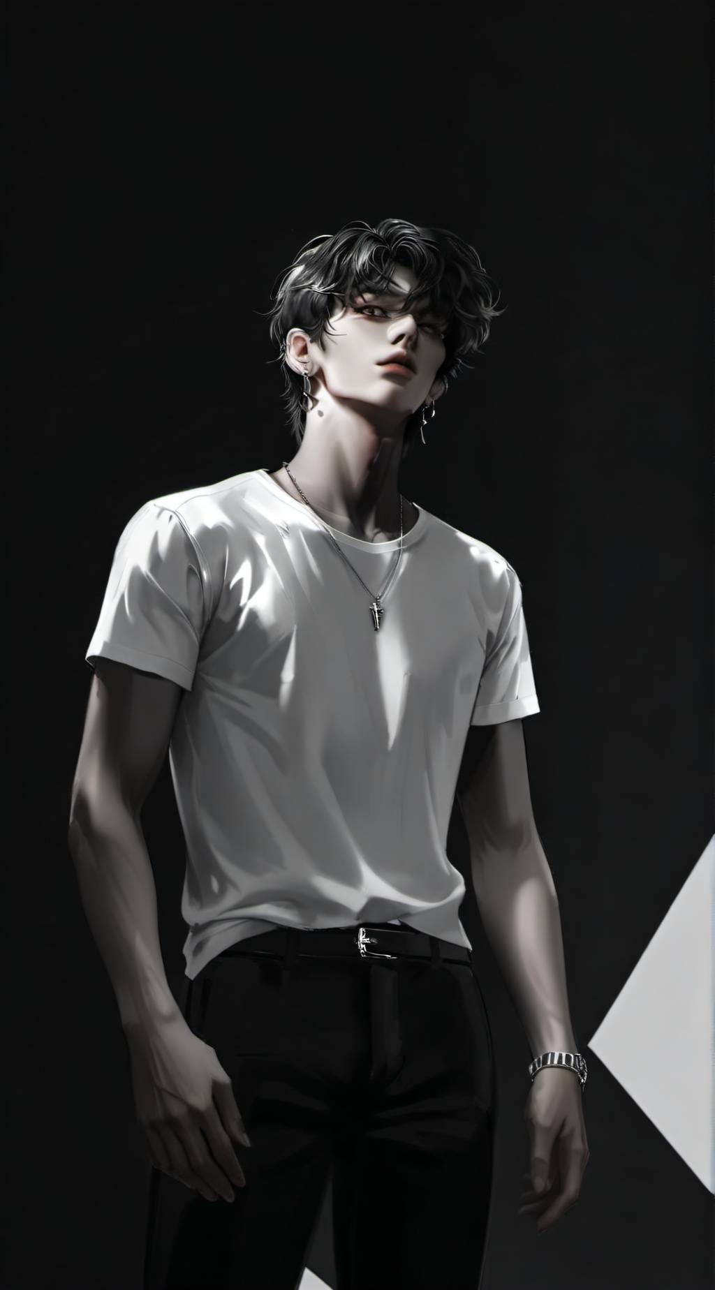 ai character: Mika  background