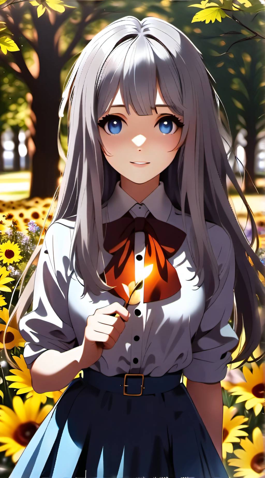 ai character: magic academy era background