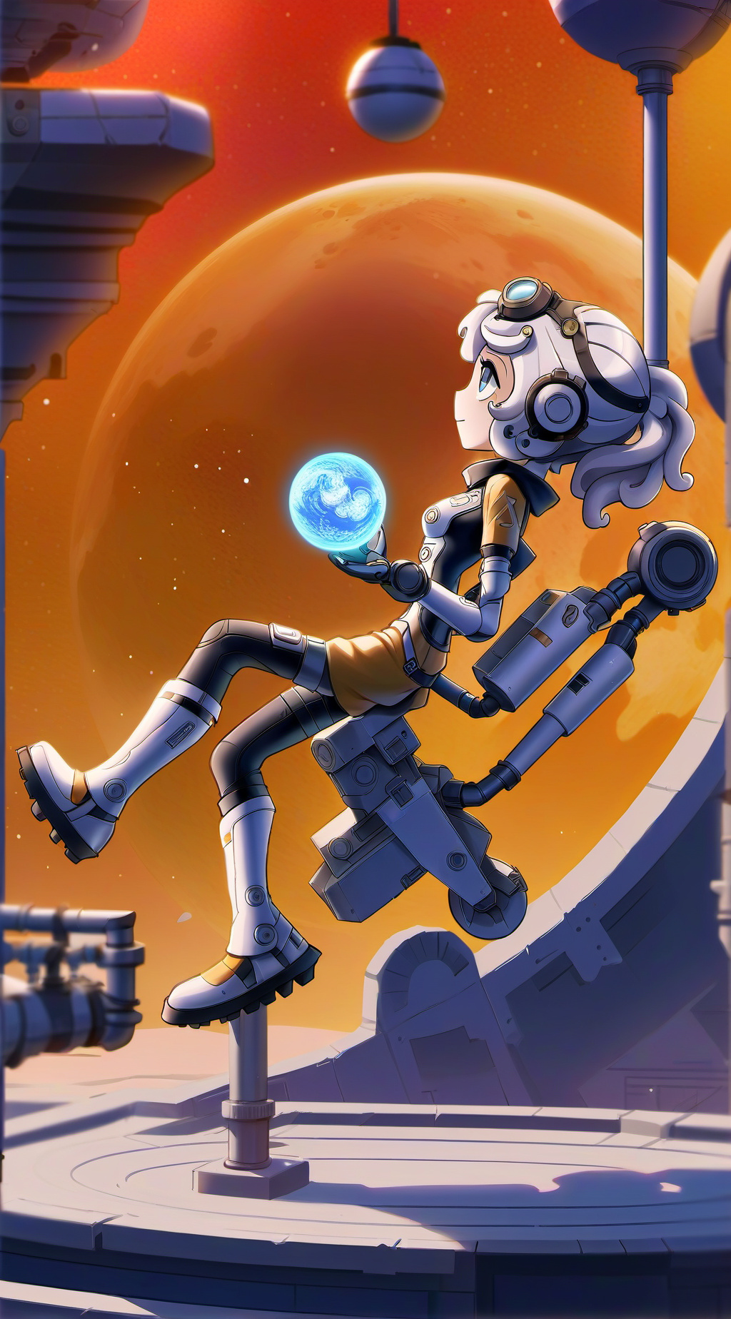 ai character: Daisy background