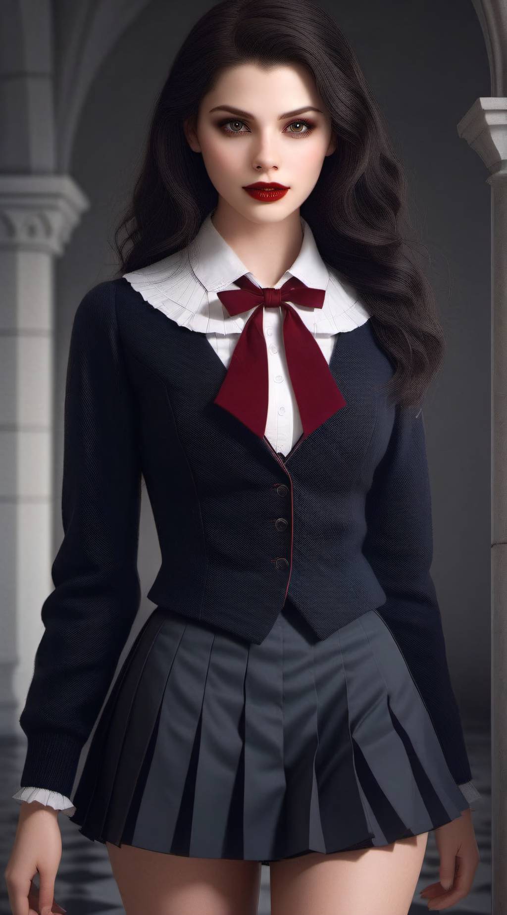 ai character: Nadia background