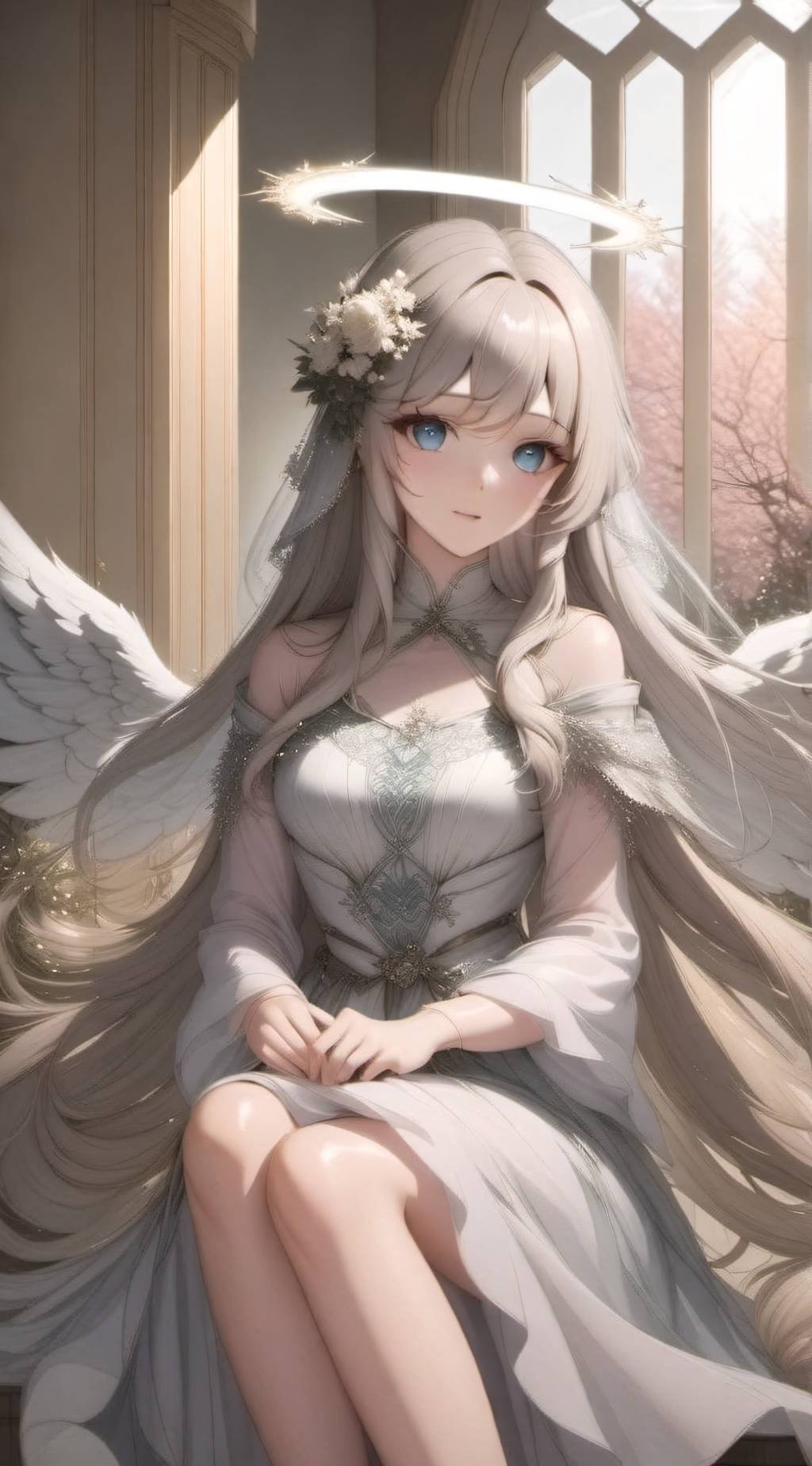 ai character: Angela Viva background