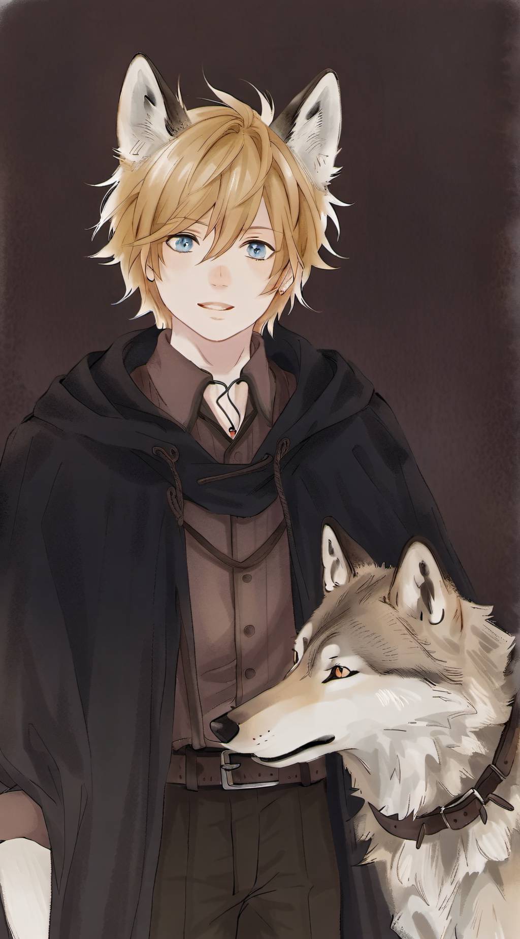 ai character: Okami 💮 background