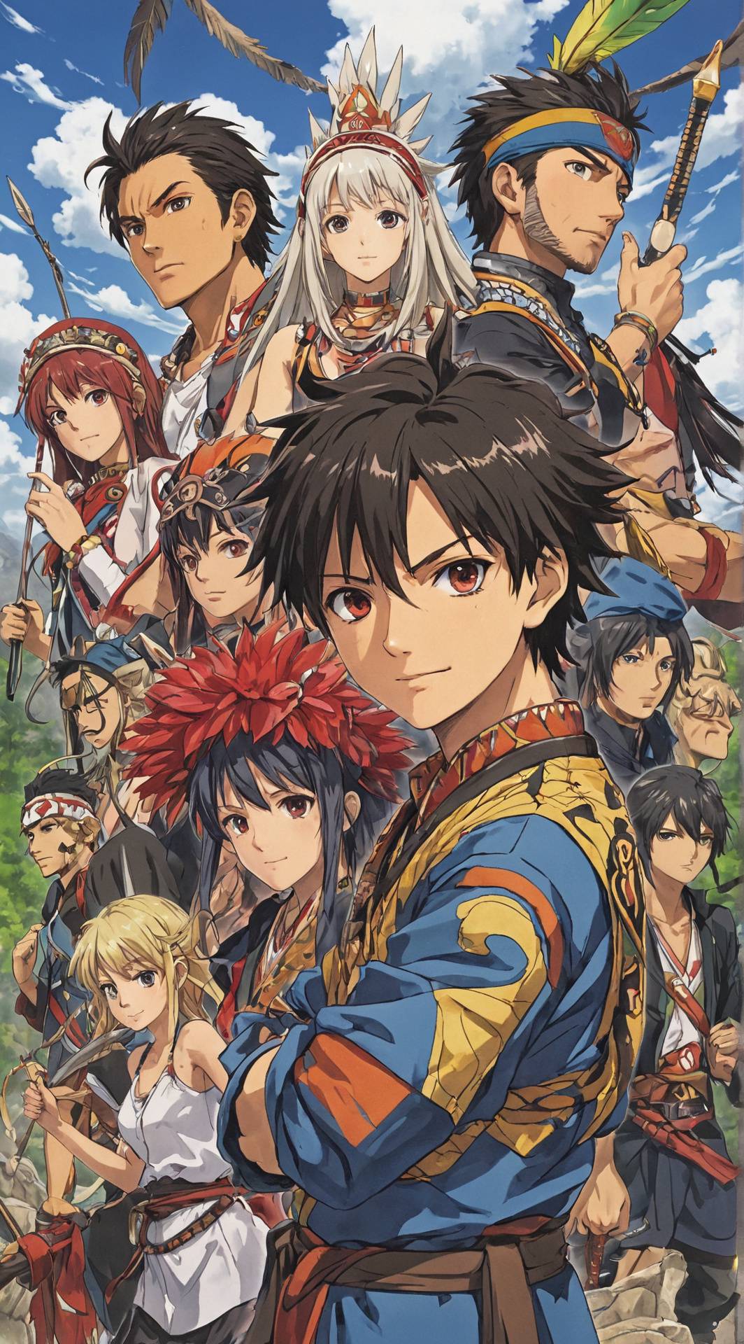 ai character: Tribe Story SIM background