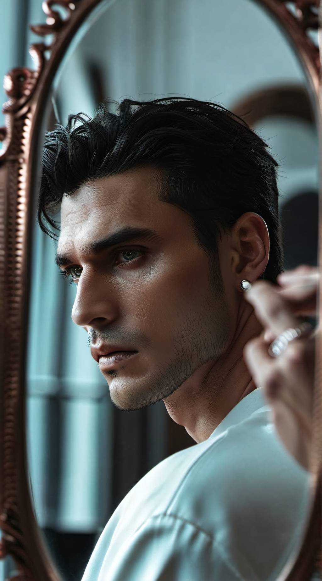 ai character: Amon background